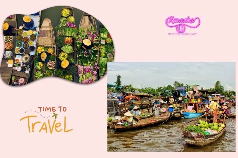 Chợ nổi Cái Bè